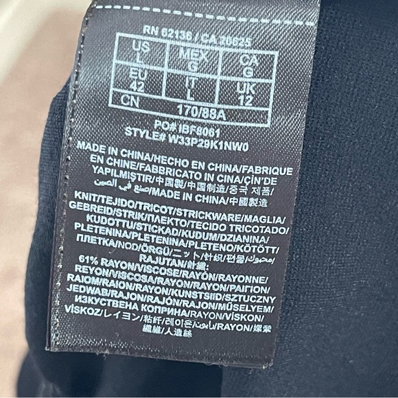 GUESS Black Lace Peplum Top - Picture 8 of 8